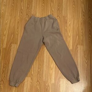 Casual Tan Jogger Pants